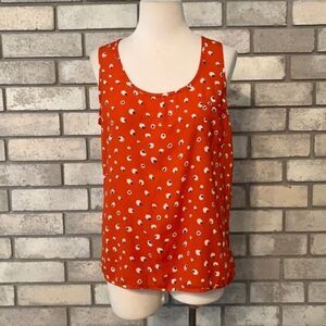 3for$20 sleeveless top blouse small mimo orange
